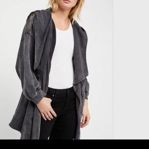 FREE PEOPLE C’mon Hooded Cardi Cardigan